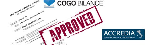 Cogo Bilance accreditamento ISO 17025